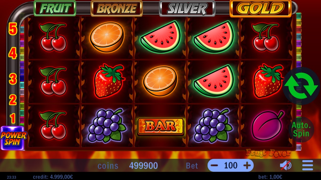 Screenshot of Fresh Fruit slot from Swintt