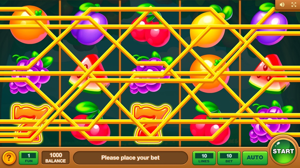 Screenshot of Fruit Scapes slot from InBet