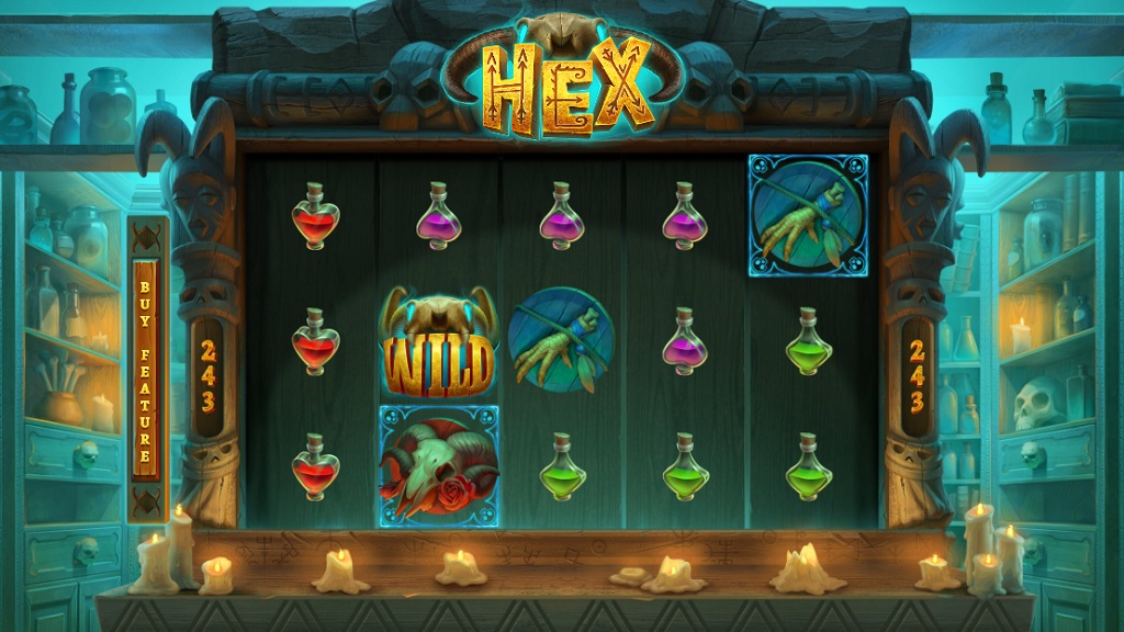 Screenshot of Hex slot from Relax Gaming