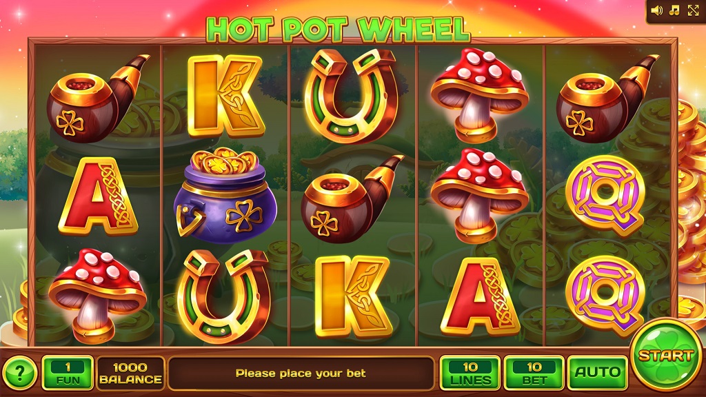 Screenshot of Hot Pot Wheel slot from InBet