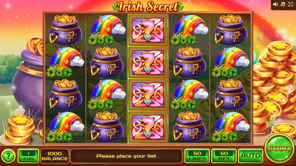 Screenshot of Irish Secret slot from InBet