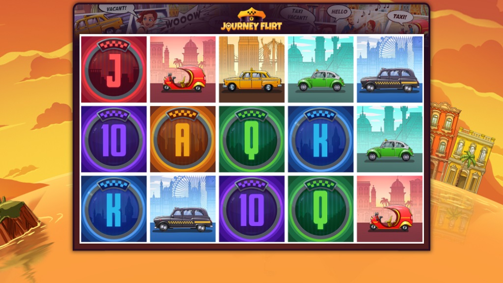 Screenshot of Journey Flirt slot from BGaming