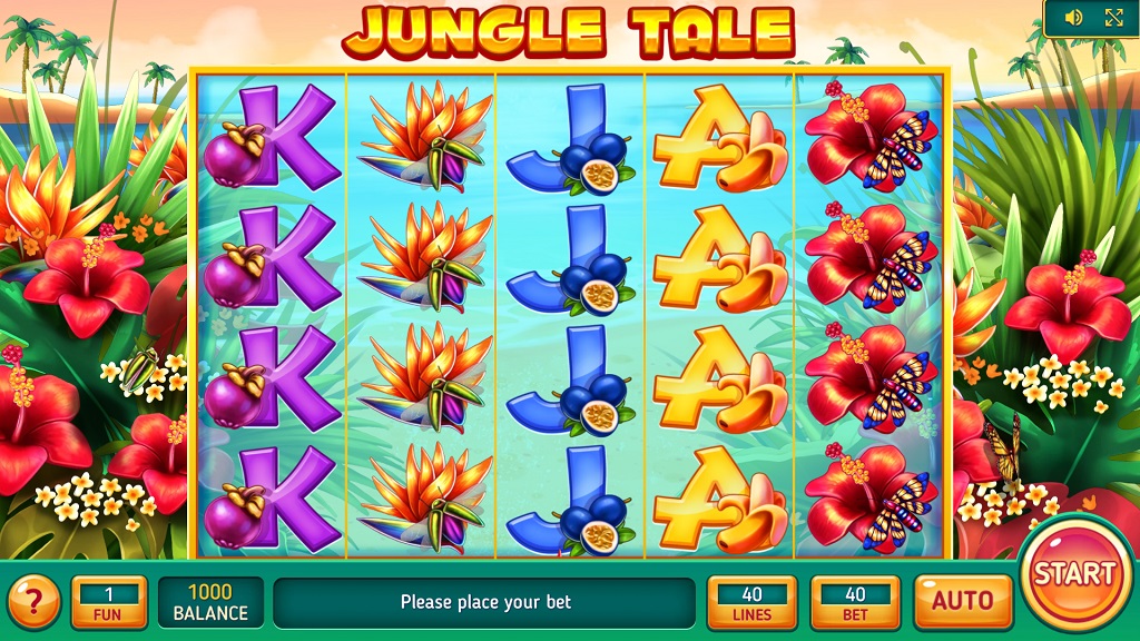Screenshot of Jungle Tale slot from InBet