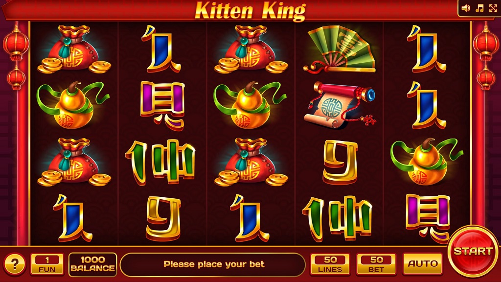 Screenshot of Kitten King slot from InBet