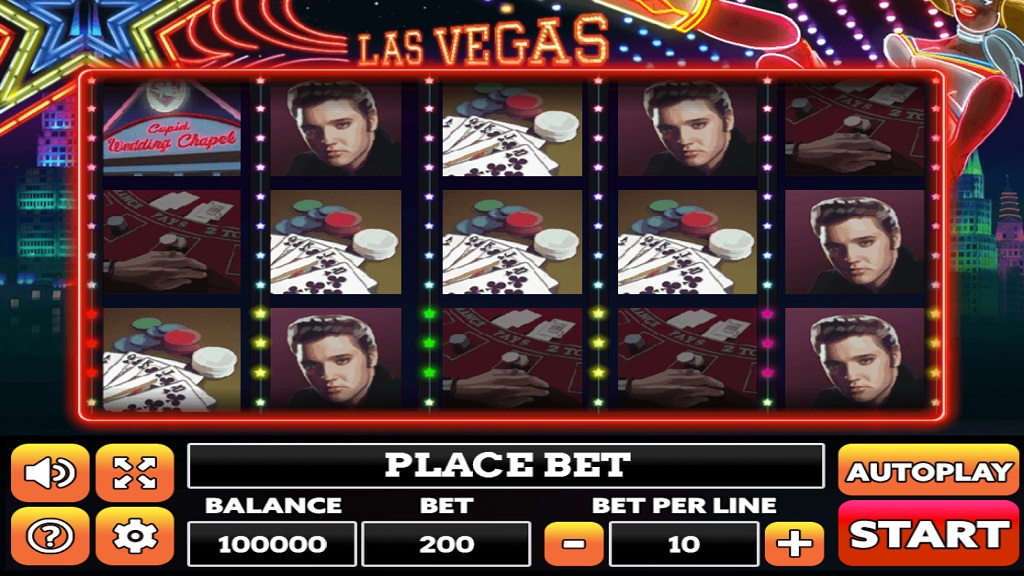 Screenshot of Las Vegas slot from PlayPearls