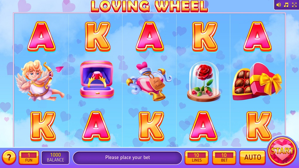 Screenshot of Loving Wheel slot from InBet