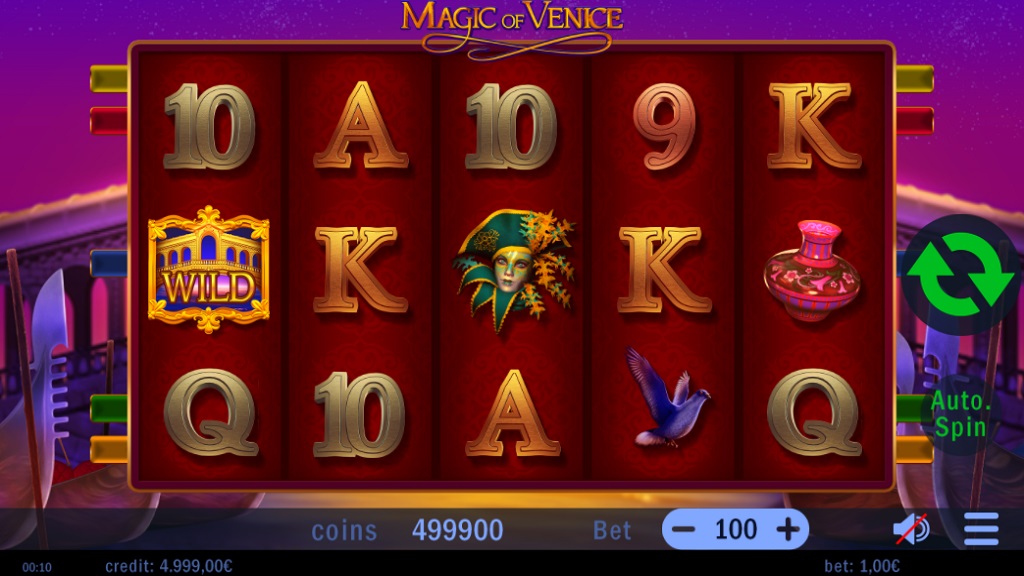 Screenshot of Magic of Venice slot from Swintt