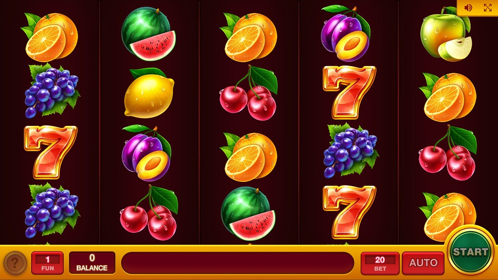 Screenshot of Majesty Fruits slot from InBet
