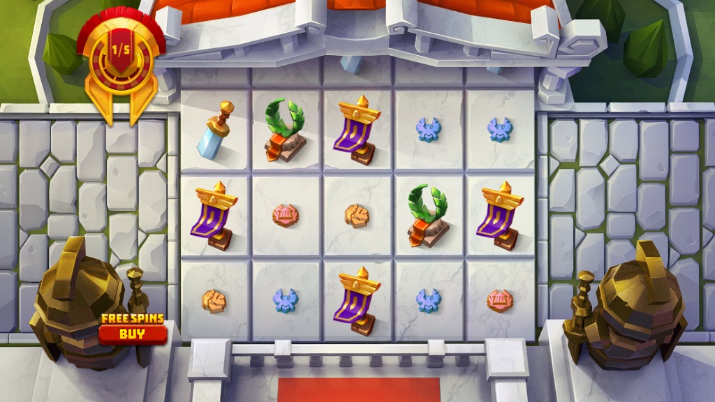 Screenshot of Marching Legions slot from Relax Gaming