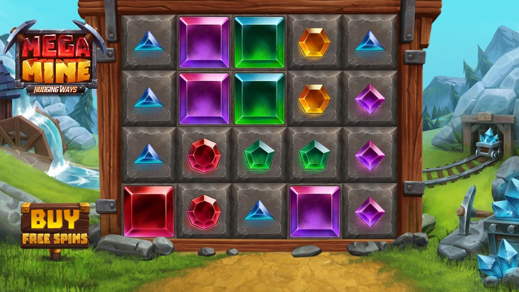 Screenshot of Mega Mine slot from Relax Gaming