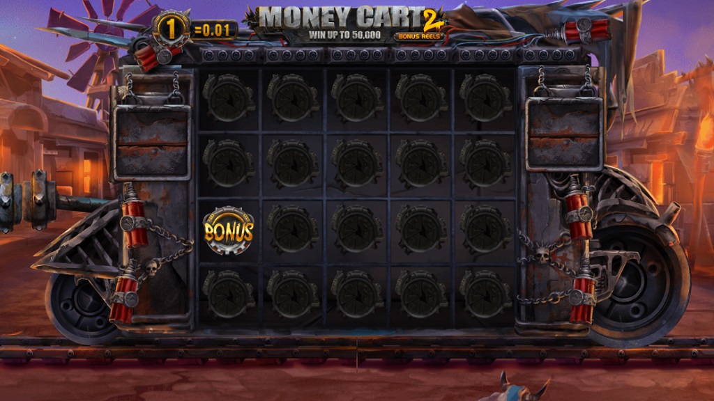 Screenshot of Money Cart 2 slot from Relax Gaming