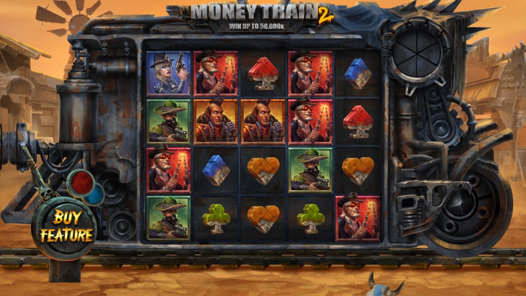 Screenshot of Money Train 2 slot from Relax Gaming