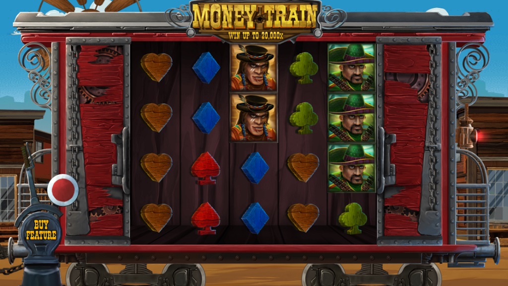 Screenshot of Money Train slot from Relax Gaming