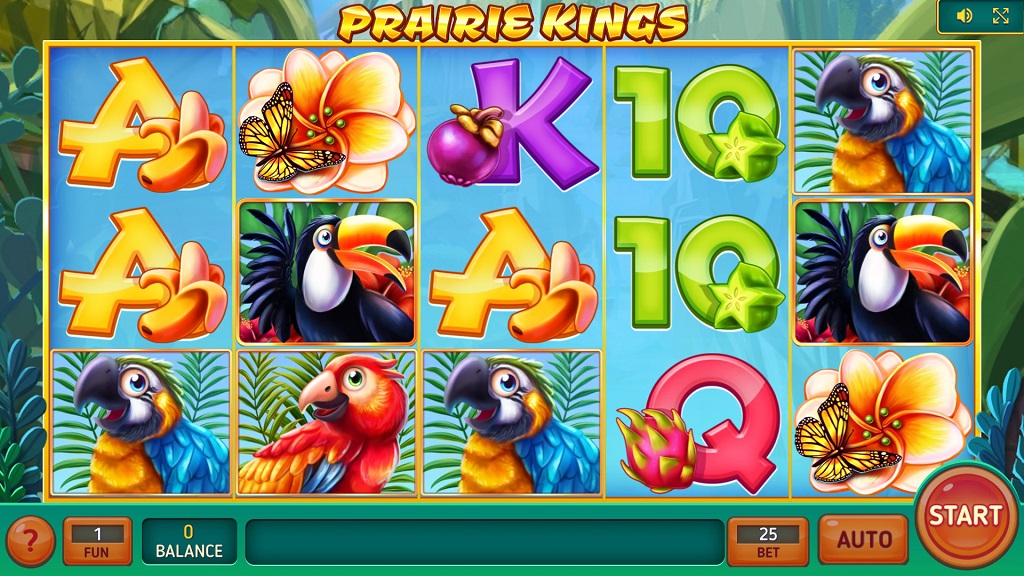 Screenshot of Prairie Kings slot from InBet