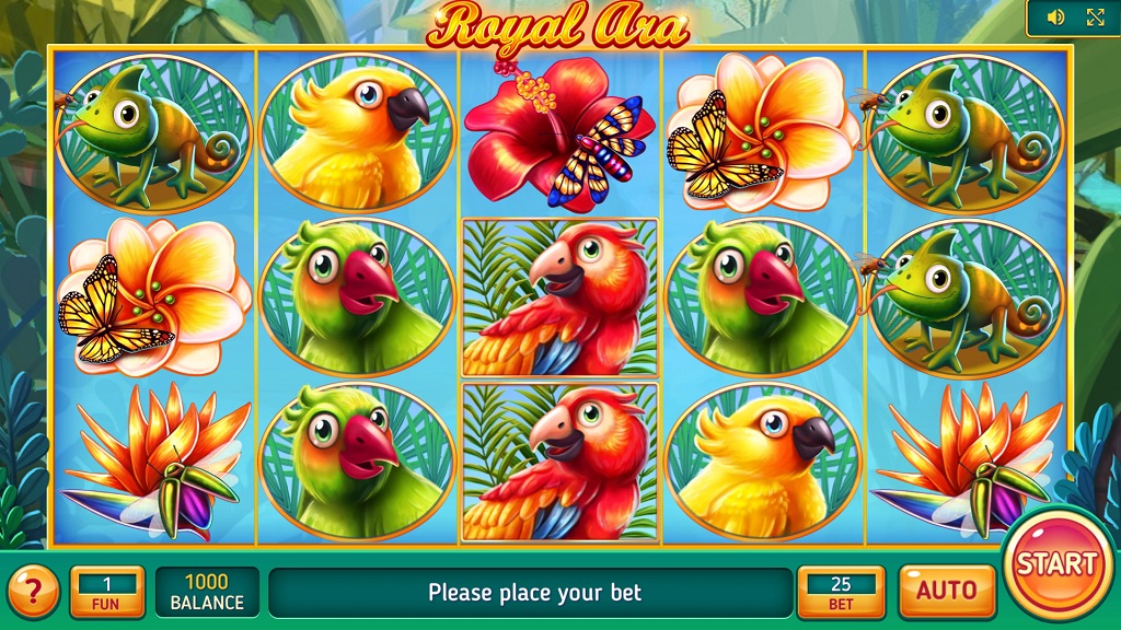 Screenshot of Royal Ara slot from InBet