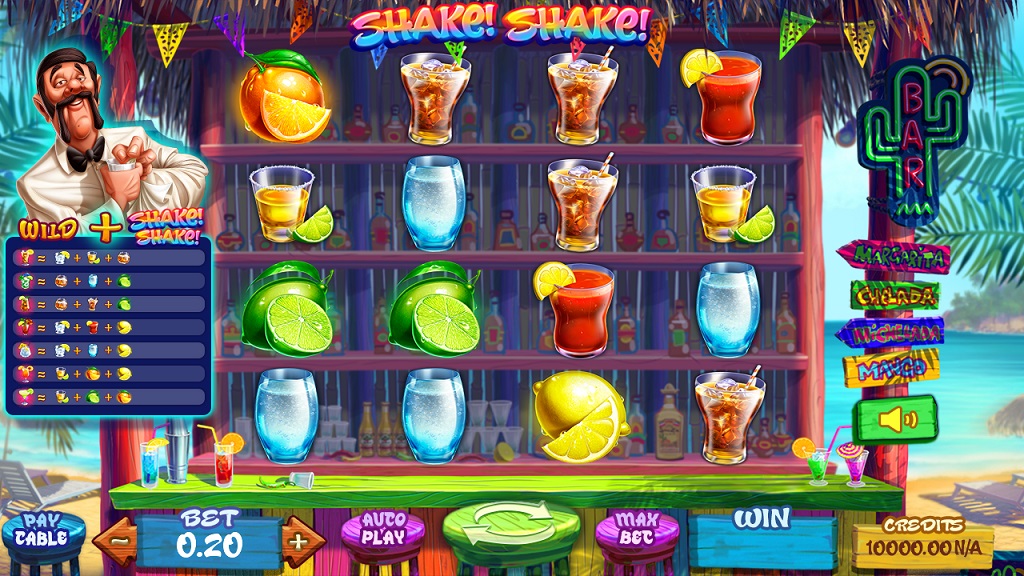 Screenshot of Shake Shake slot from Felix Gaming