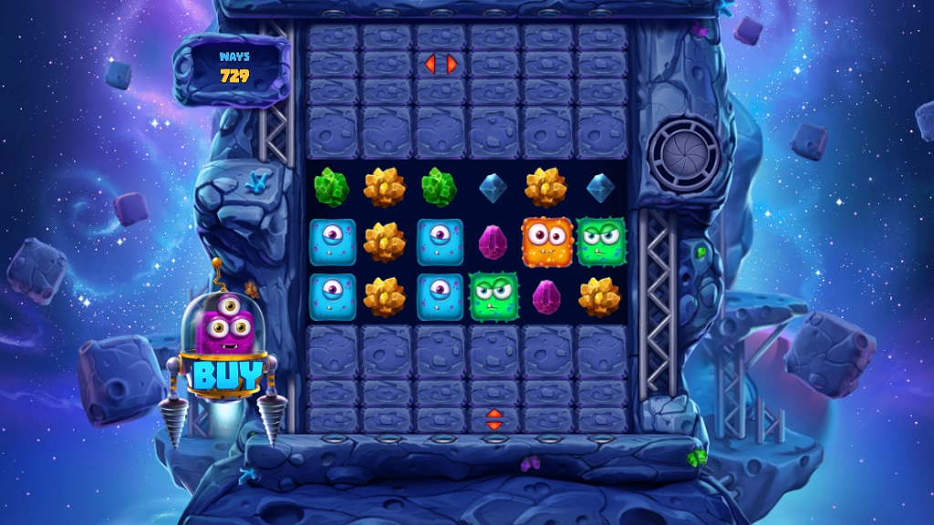 Screenshot of Space Miners slot from Relax Gaming