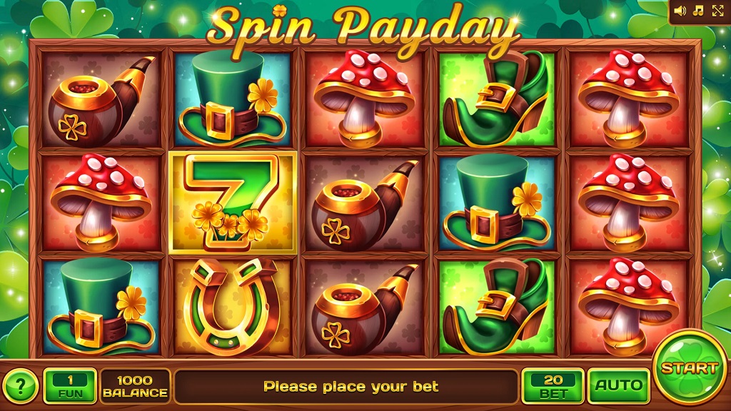 Screenshot of Spin Payday slot from InBet