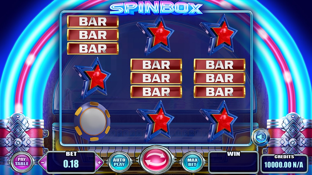 Screenshot of SpinBox slot from Felix Gaming
