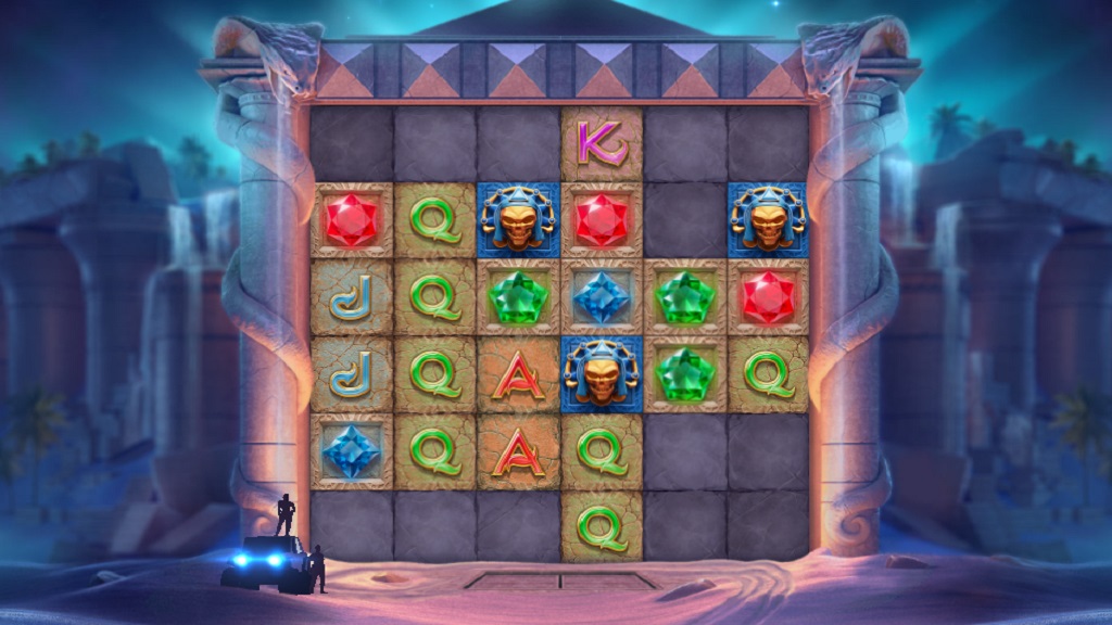 Screenshot of Temple Tumble 2 Dream Drop slot from Relax Gaming