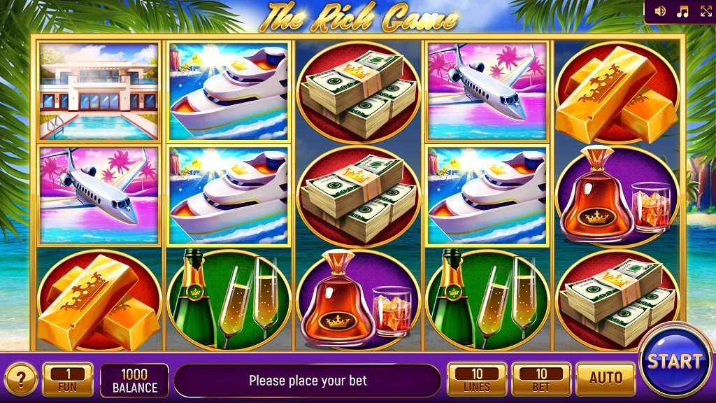Screenshot of The Rich Game slot from InBet