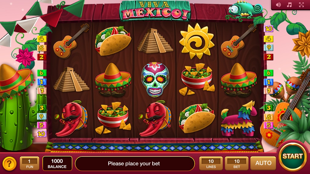 Screenshot of Viva Mexico slot from InBet