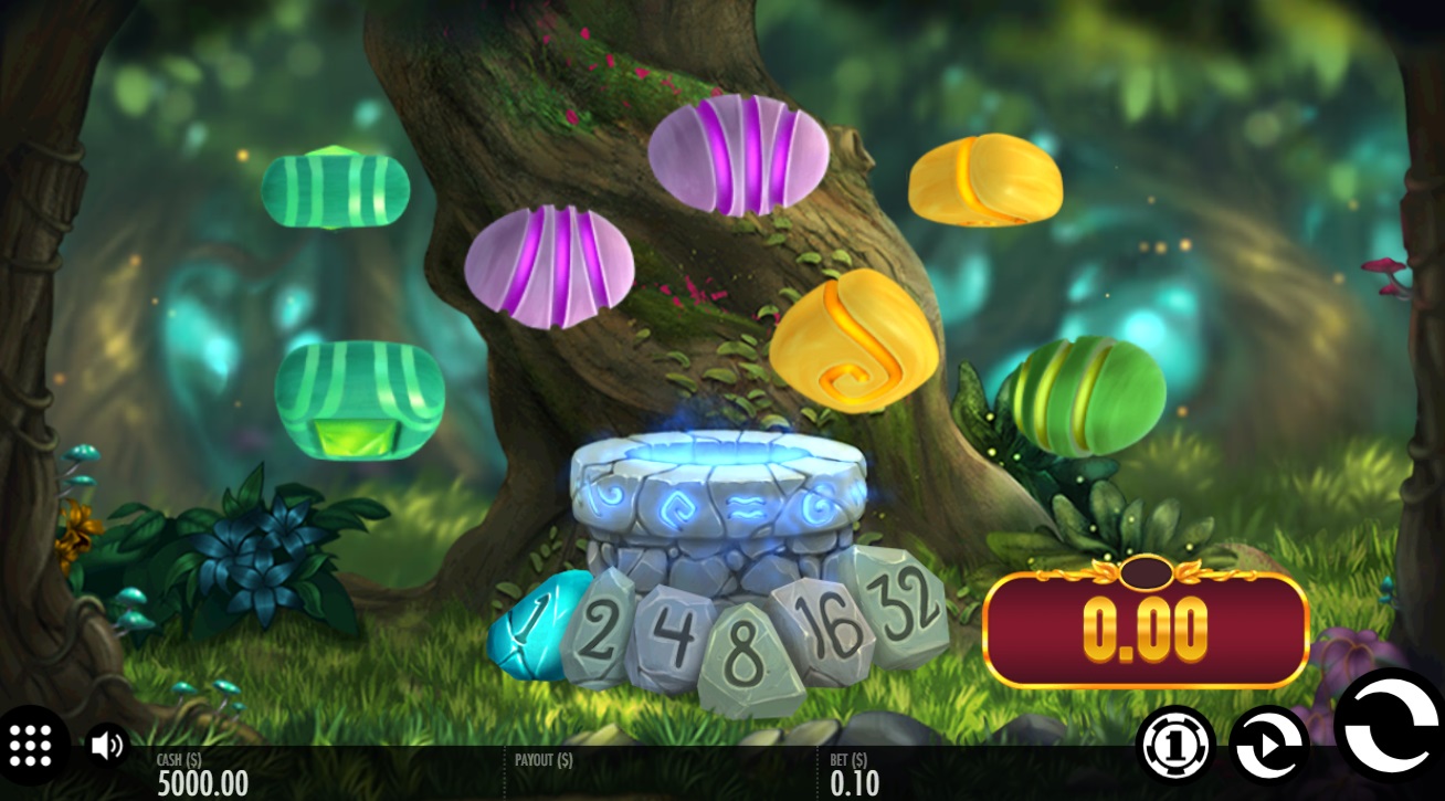 Screenshot of Well of Wonders slot from Thunderkick