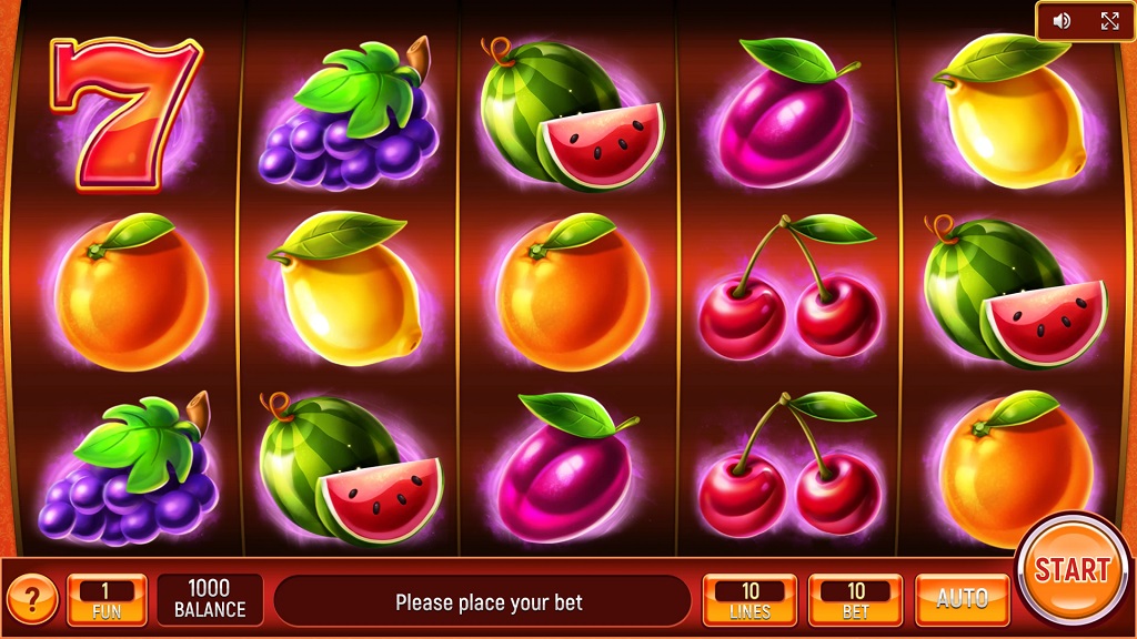 Screenshot of Wheel of Bliss slot from InBet