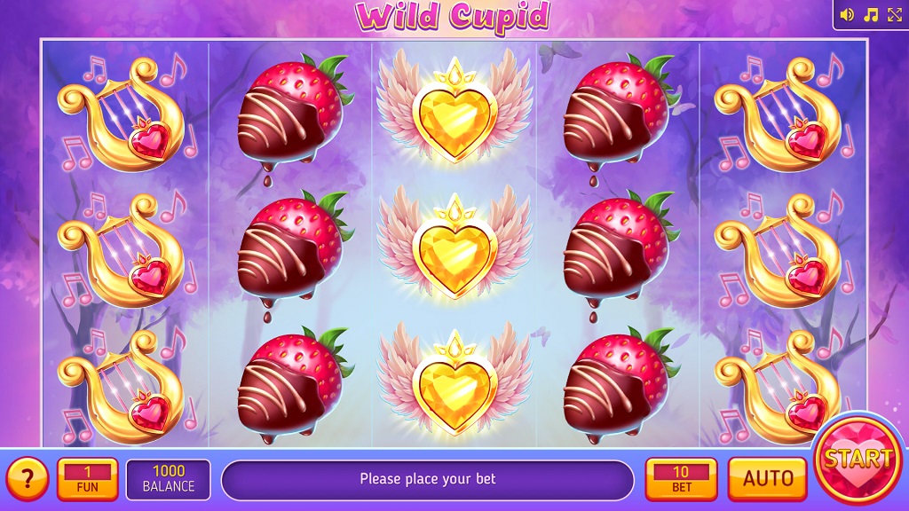 Screenshot of Wild Cupid slot from InBet