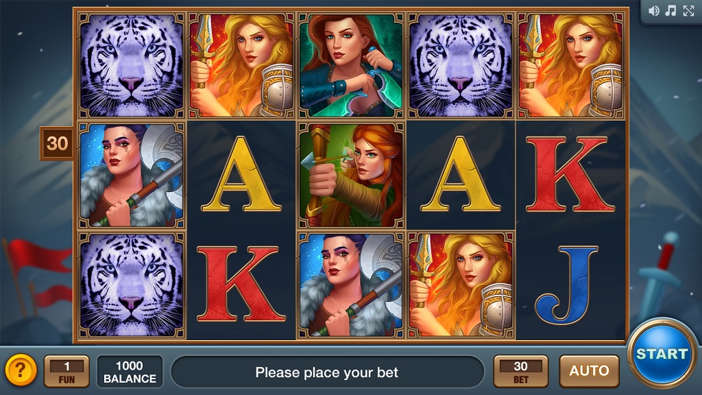 Screenshot of Wild Heroes slot from InBet