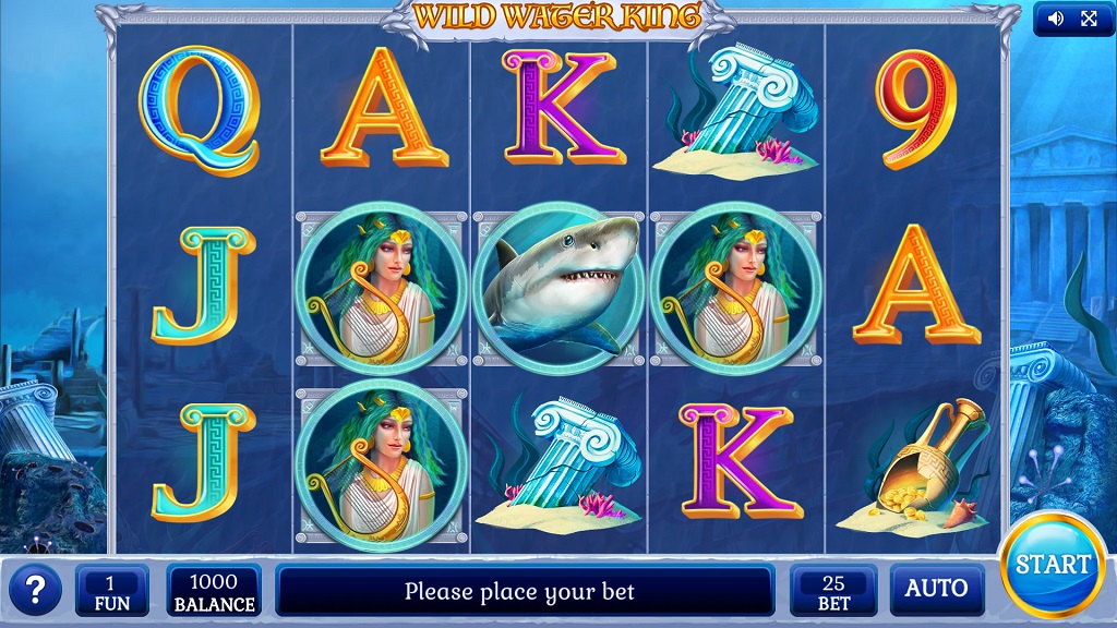 Screenshot of Wild Water King slot from InBet