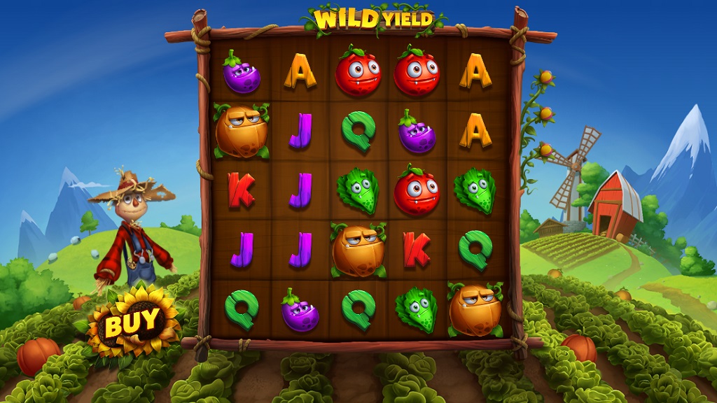 Screenshot of Wild Yield slot from Relax Gaming