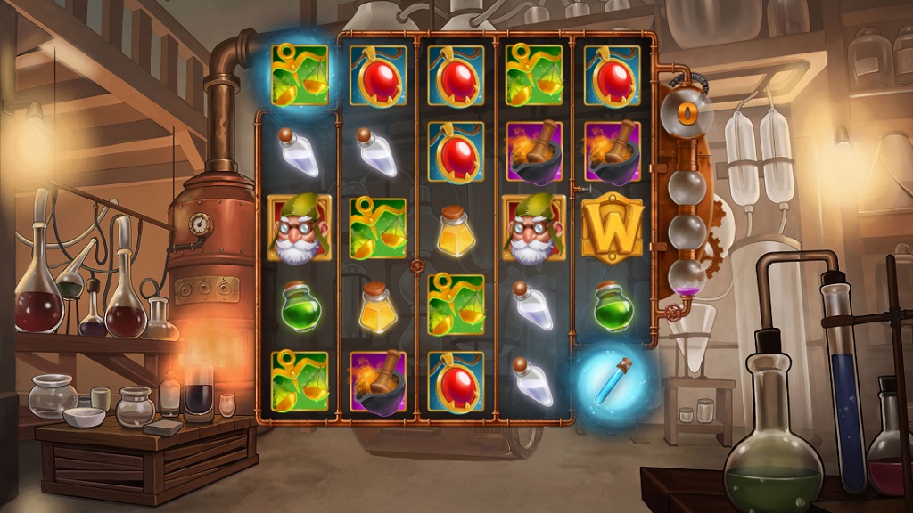 Screenshot of Wildchemy slot from Relax Gaming