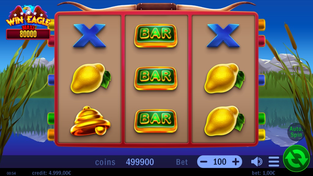 Screenshot of Win Eagle slot from Swintt