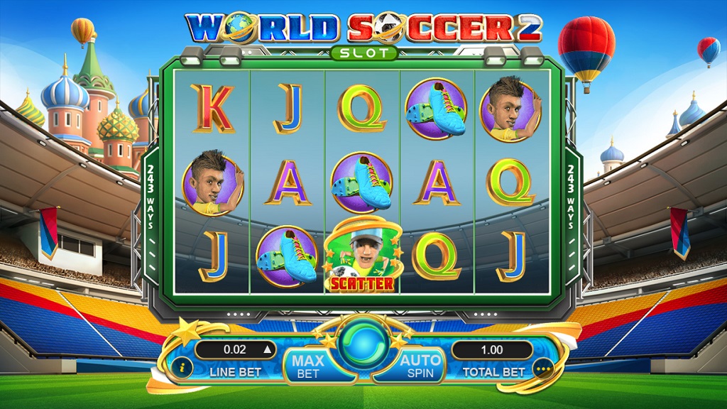 Screenshot of World Soccer 2 slot from GamePlay