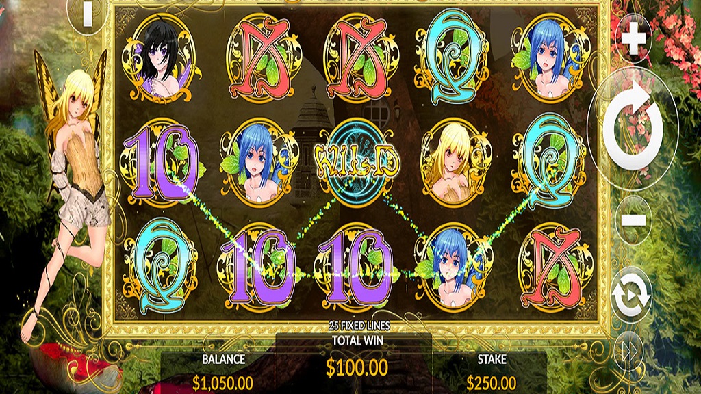 Screenshot of A Fairy Tale slot from Maverick