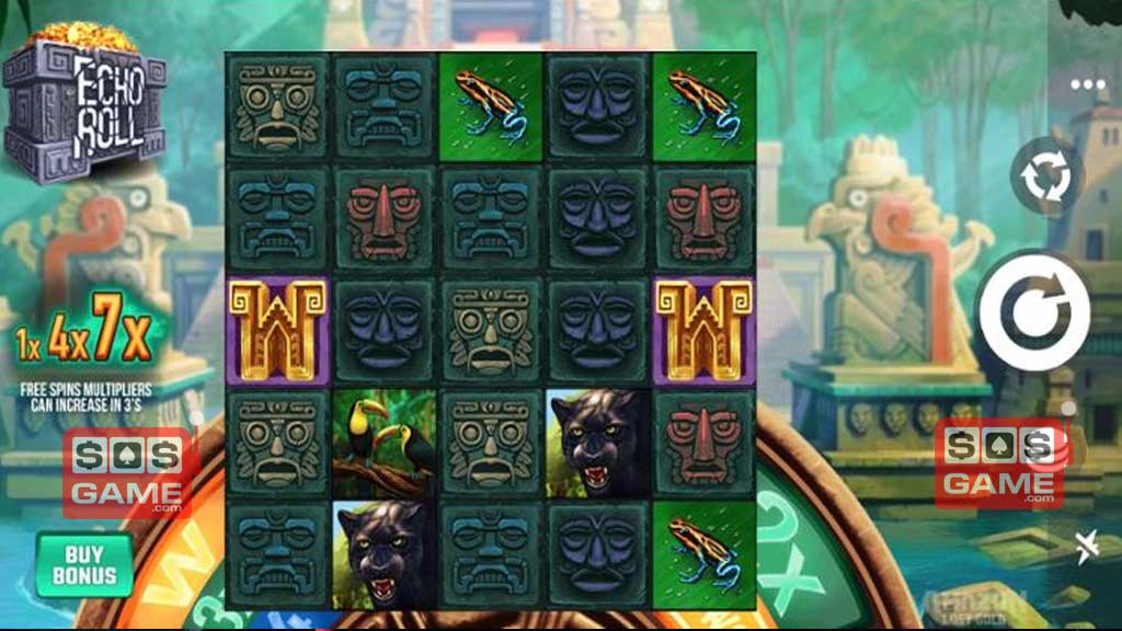 Screenshot of Amazon - Lost Gold slot from Alchemy