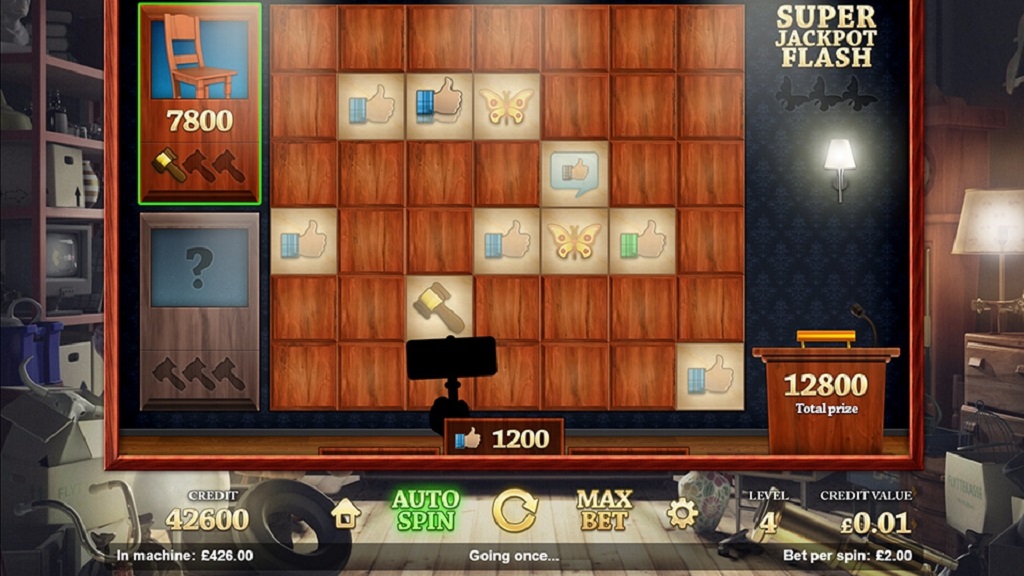 Screenshot of Auction Day slot from Magnet Gaming