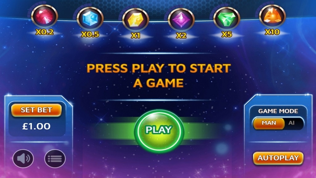 Screenshot of Gems Odyssey slot from Skillz Gaming