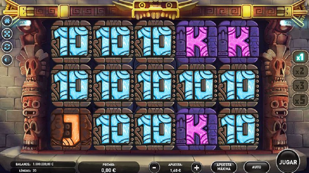 Screenshot of Golden Idol slot from R Franco Games