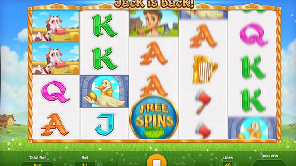 Screenshot of Jack is Back slot from NetPlay