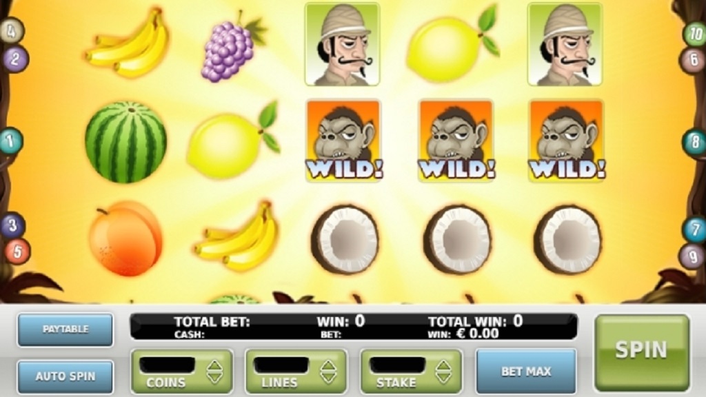 Screenshot of Jungle Fruits slot from OmiGaming