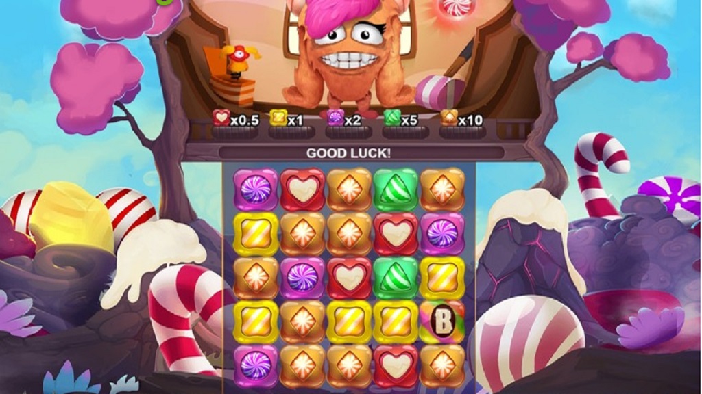Screenshot of Monster Blast slot from Skillz Gaming