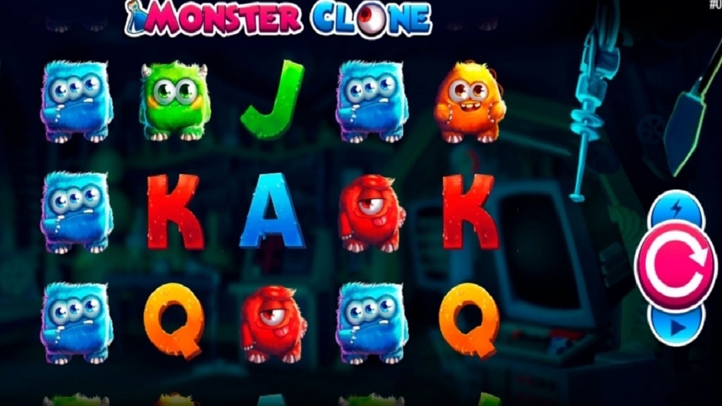 Screenshot of Monster Clone slot from Mobilots