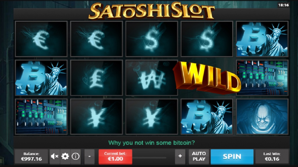 Screenshot of Satoshi slot from Rakki