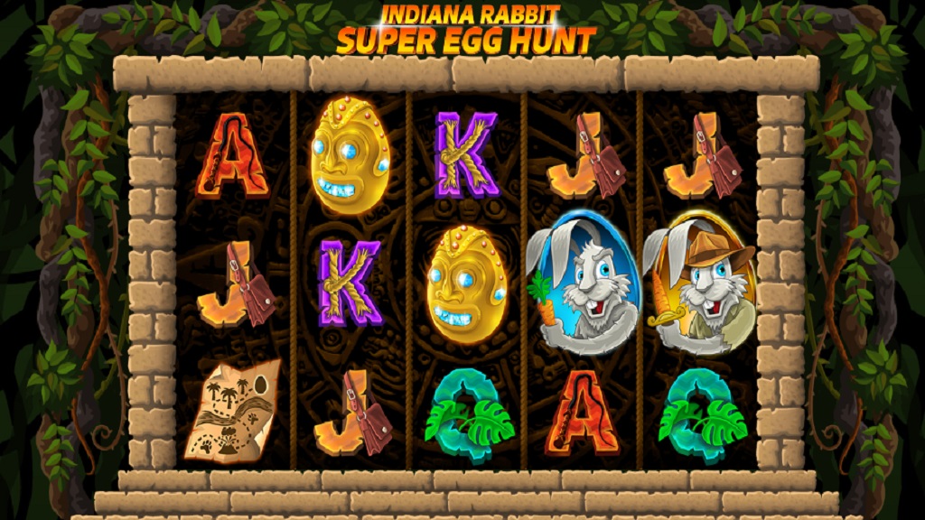 Screenshot of Super Egg Hunt slot from Oryx Gaming