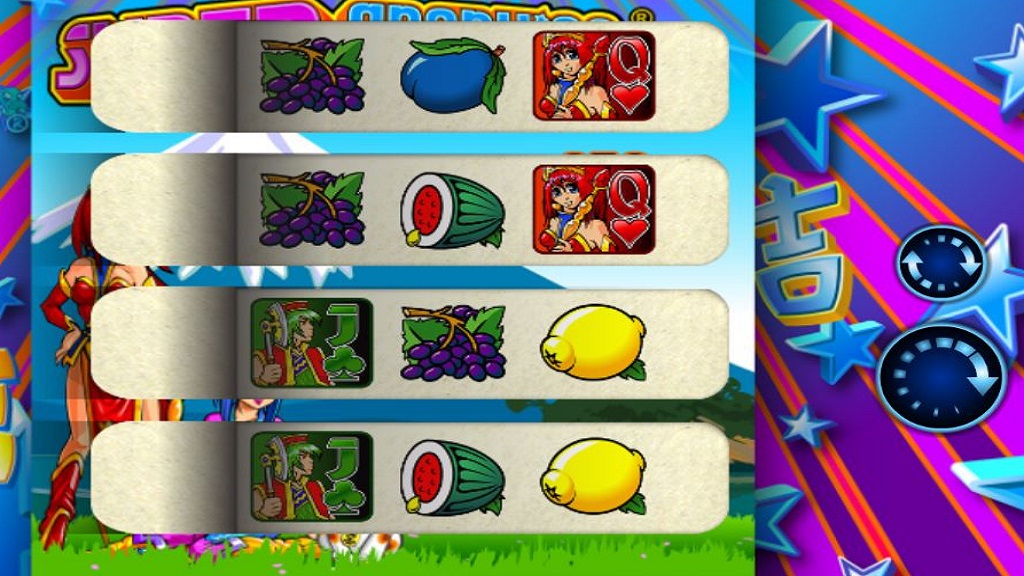 Screenshot of Super Graphics Upside-Down slot from Realistic Games