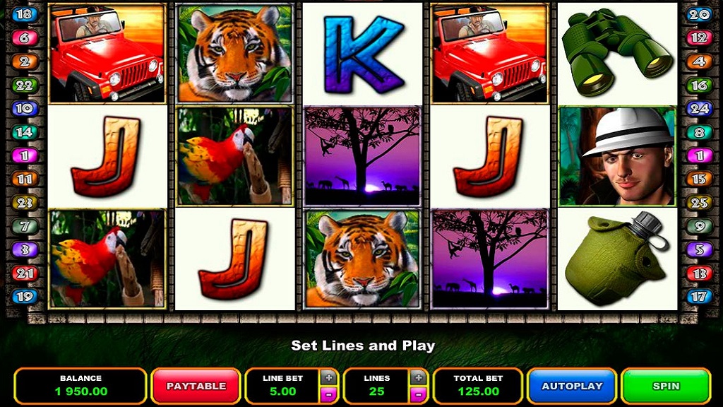 Screenshot of The Jungle II slot from Magic Dreams