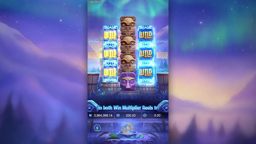 Screenshot of Totem Wonders slot from PG Soft
